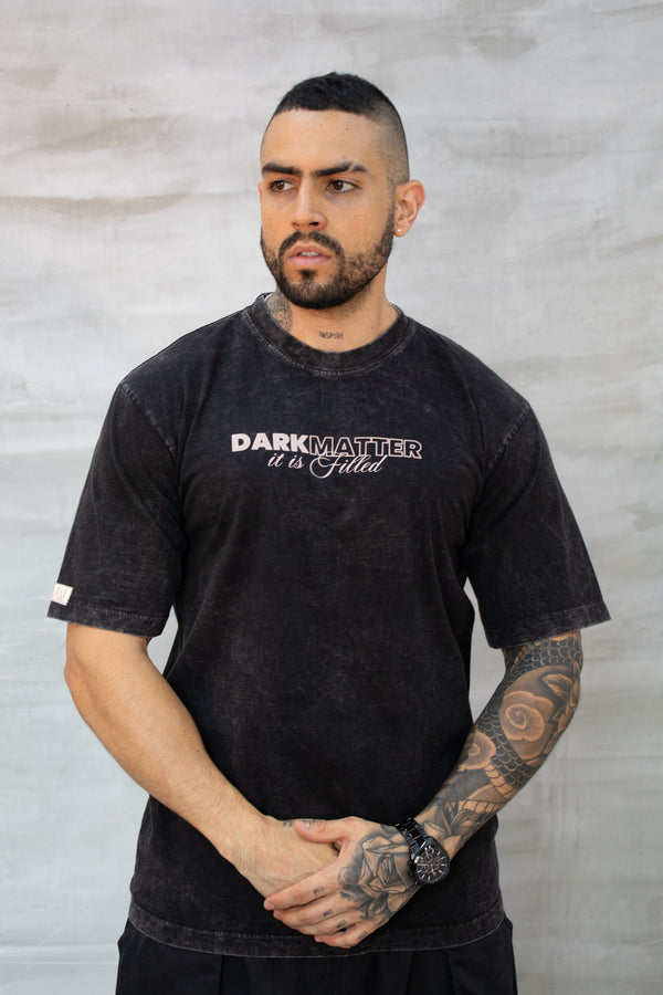 Camiseta Oversize Acidwash Blackmatter | JG