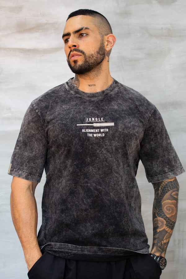 Camiseta Oversize Acidwash Syncronic | JG