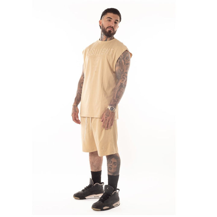 Conjunto Camisilla + Bermuda Blanco Arena