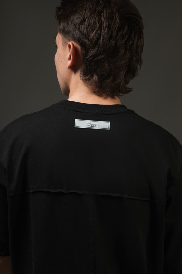 Camiseta Oversize color Negro