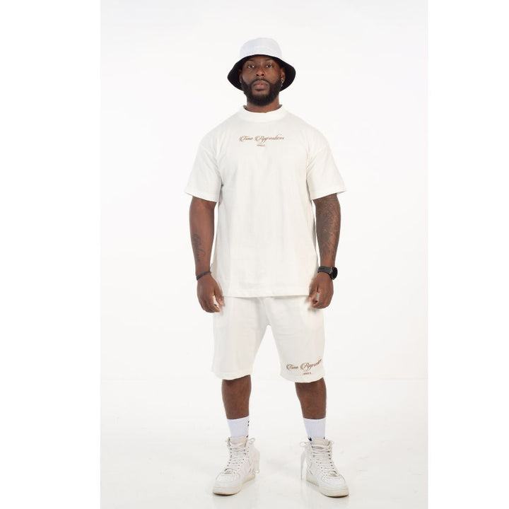 Conjunto Camiseta + Bermuda Blanco