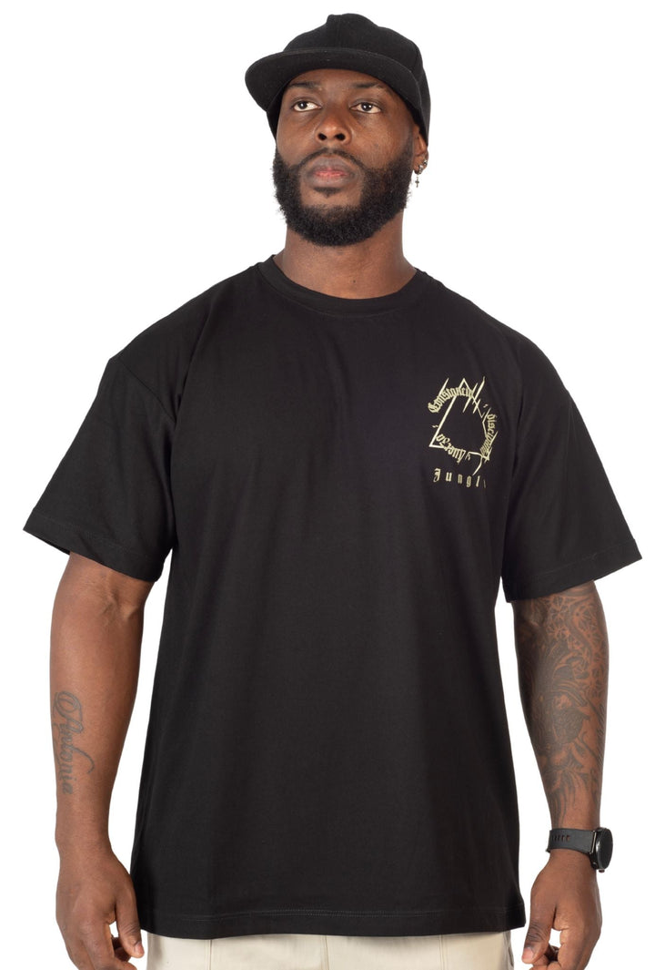 Camiseta Oversize estampado en color verde