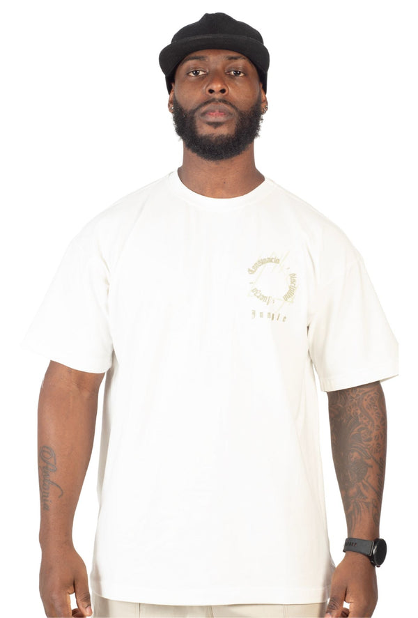 Camiseta Oversize estampado en color verde