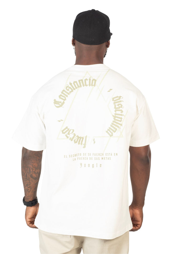 Camiseta Oversize estampado en color verde