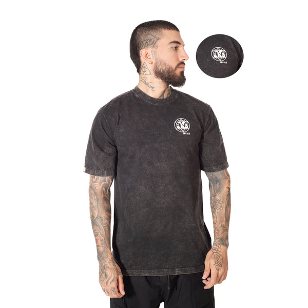 Camiseta Oversize Acid Wash Oculto | JG