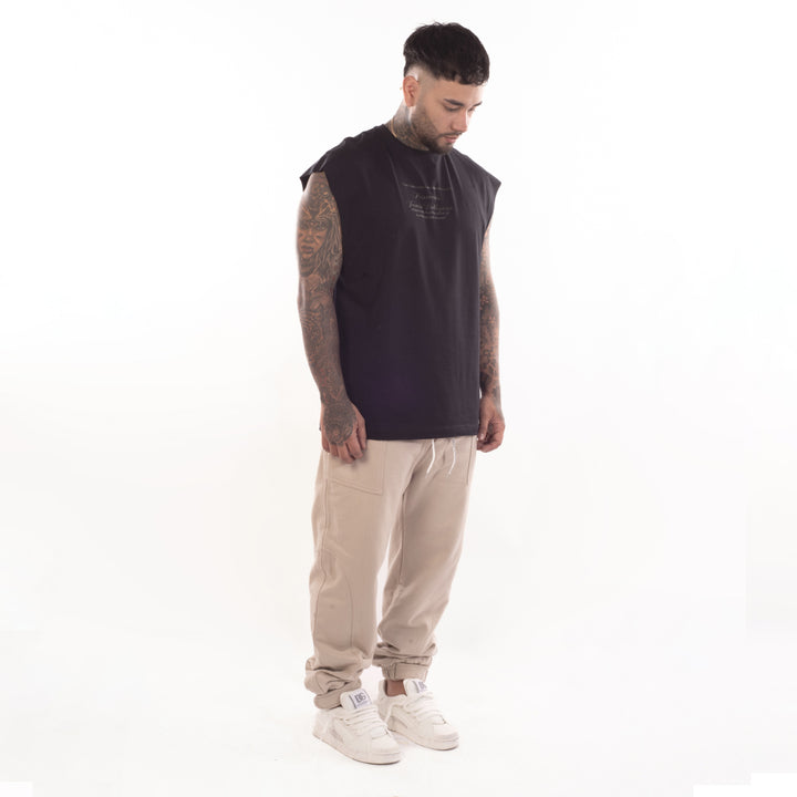 Pantalón Jogger color Beige